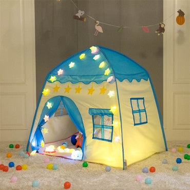 Kids Tipi Style Play Tent - east2cart.uk