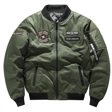 Winter 2020 new men's jacket pilot jacket men's leisure sports men's coat military tactical windbreaker cotton warm men's top - east2cart.uk