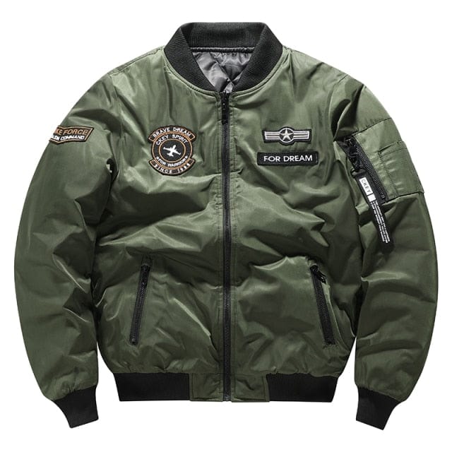 Winter 2020 new men's jacket pilot jacket men's leisure sports men's coat military tactical windbreaker cotton warm men's top - east2cart.uk