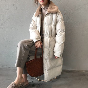 Faux Fur Chic Oversized Winter Long Coat