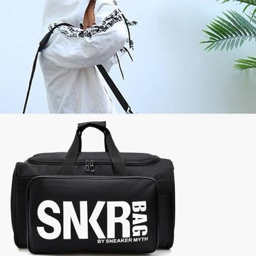 Large Multiple Compartment Sport Training Gym Bags Men Sneaker Gym Bag Shoes Packing Cube Organizer Waterproof Shoulder Bag SNKR - east2cart.uk