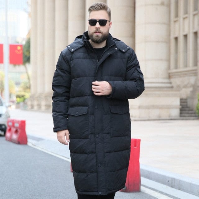 Cargo Thick Long Winter Coat