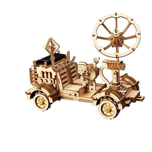 Robotime ROKR DIY 3D Wooden Puzzle Gear Model Building Kit Toys Gift for Children Teens - east2cart.uk