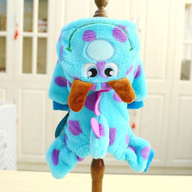 PETCIRCLE Dog Clothes Puppy Bubble Dragon Transformation Thicken Jacket Fit Dog Cat Winter Pet Cute Costume Warm Hoodie Dog Coat - east2cart.uk