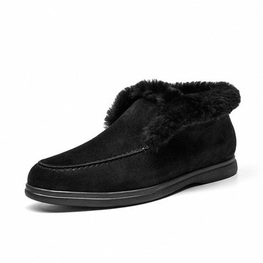 Wool Fur Slip-on Ladies Winter Shoe