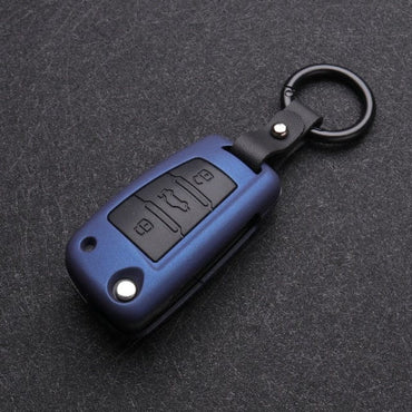 ABS Carbon fiber Car Key Cover Protector For Audi