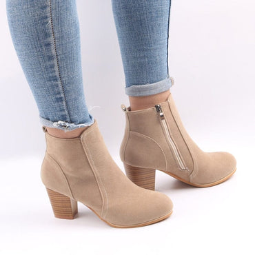 Autumn Winter Ladies Suede Boots