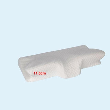 Purenlatex Contour Orthopedic Pillow Memory Foam Cervical 14cm Pillow Neck Pain Remedial Pillow for Side Back Stomach Sleepers - east2cart.uk