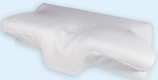 Purenlatex Contour Orthopedic Pillow Memory Foam Cervical 14cm Pillow Neck Pain Remedial Pillow for Side Back Stomach Sleepers - east2cart.uk