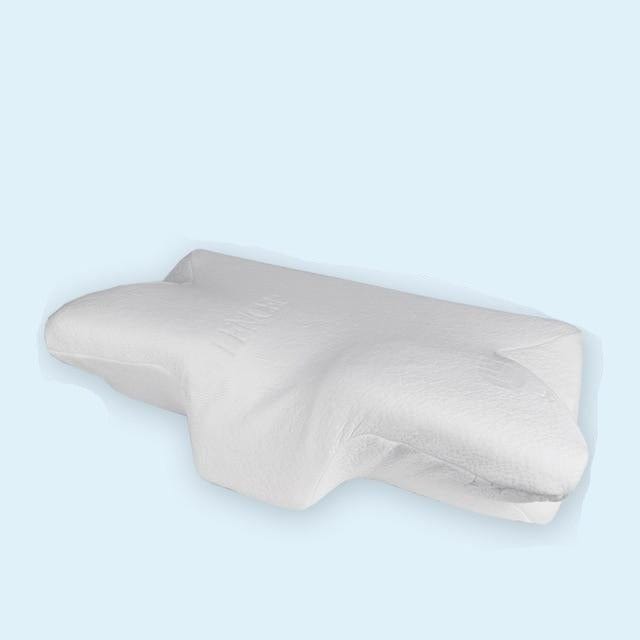 Purenlatex Contour Orthopedic Pillow Memory Foam Cervical 14cm Pillow Neck Pain Remedial Pillow for Side Back Stomach Sleepers - east2cart.uk