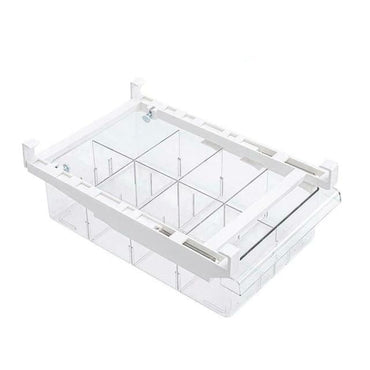 Transparent Refrigerator Organizer Bin Storage Box Compartment Refrigerator Drawer Fridge Storage Bin Containers Pantry Freezer - east2cart.uk