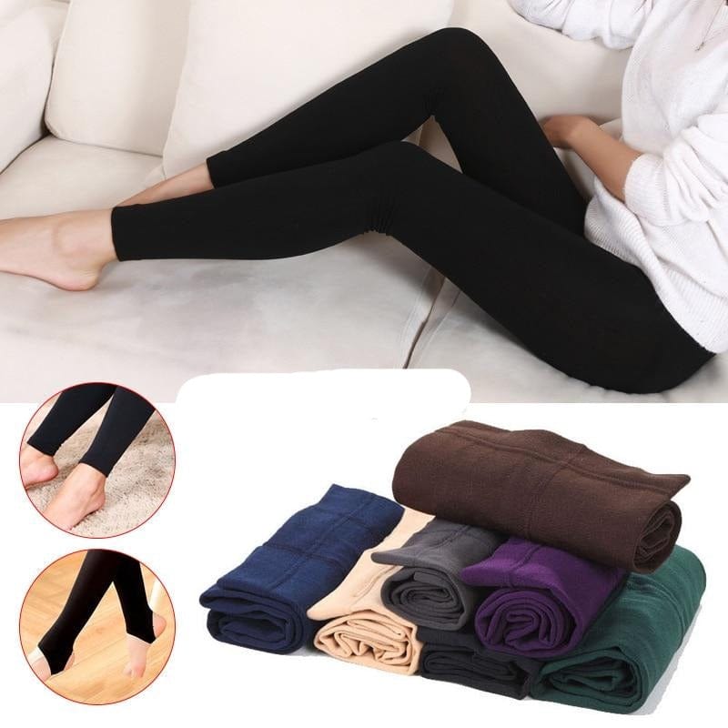 Fleece Lined Slim Thermal Leggings