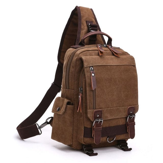 new Small Canvas Backpack Men Travel Back Pack Multifunctional Shoulder Bag for Women Laptop Rucksack School Bags Female Daypack - east2cart.uk