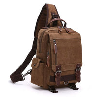 new Small Canvas Backpack Men Travel Back Pack Multifunctional Shoulder Bag for Women Laptop Rucksack School Bags Female Daypack - east2cart.uk