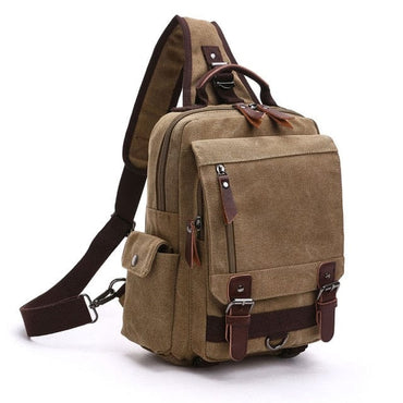 new Small Canvas Backpack Men Travel Back Pack Multifunctional Shoulder Bag for Women Laptop Rucksack School Bags Female Daypack - east2cart.uk