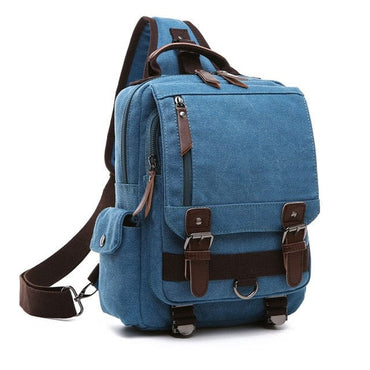 new Small Canvas Backpack Men Travel Back Pack Multifunctional Shoulder Bag for Women Laptop Rucksack School Bags Female Daypack - east2cart.uk