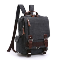 new Small Canvas Backpack Men Travel Back Pack Multifunctional Shoulder Bag for Women Laptop Rucksack School Bags Female Daypack - east2cart.uk
