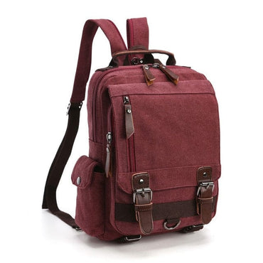 new Small Canvas Backpack Men Travel Back Pack Multifunctional Shoulder Bag for Women Laptop Rucksack School Bags Female Daypack - east2cart.uk