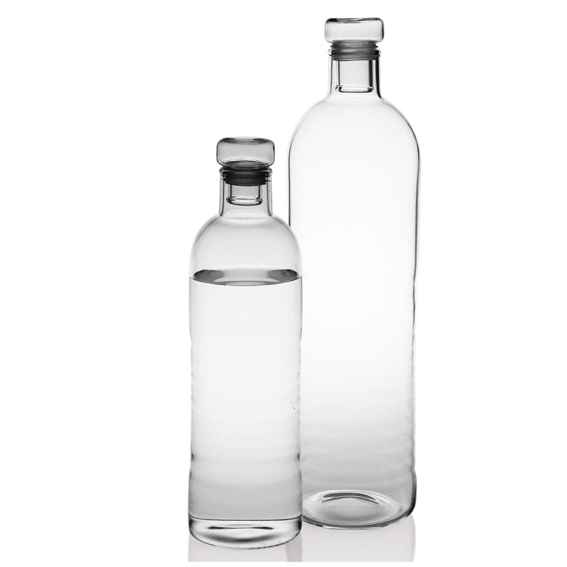 500ML 1000ML Transparent Glass Water Bottle - east2cart.uk