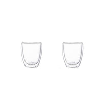 Double wall Transparent Tumbler Glasses - east2cart.uk