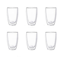 Double wall Transparent Tumbler Glasses - east2cart.uk