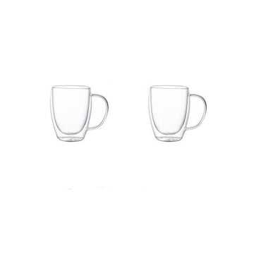 Double wall Transparent Tumbler Glasses - east2cart.uk