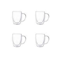 Double wall Transparent Tumbler Glasses - east2cart.uk