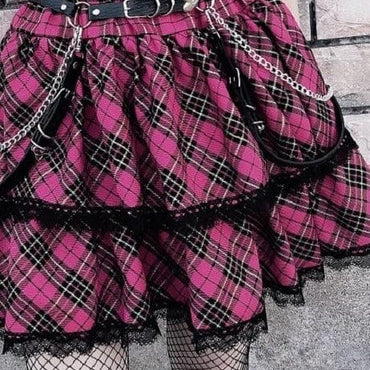 Japanese Style Pleated Mini Skirt - east2cart.uk