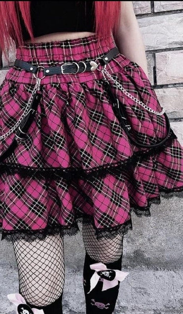 Japanese Style Pleated Mini Skirt - east2cart.uk
