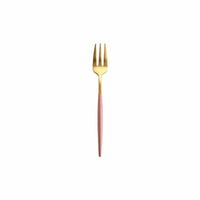 Pink Gold Western Tableware Steak Knife Fork Coffee Spoon Teaspoon Steel Cutlery Set Stainless Steel Home Dinner Dinnerware Set - east2cart.uk