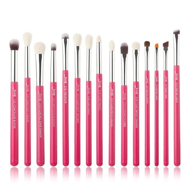 Jessup 15pcs Professional Makeup Brushes Set - east2cart.uk