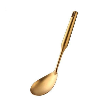 Stainless Steel Gold Coloured Kitchen Utensils Set