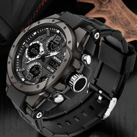 SANDA Top Luxury Watches Men Military Army Mens Watch Waterproof Sport Wristwatch Dual Display Watch Male Relogio Masculino - east2cart.uk