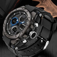 SANDA Top Luxury Watches Men Military Army Mens Watch Waterproof Sport Wristwatch Dual Display Watch Male Relogio Masculino - east2cart.uk
