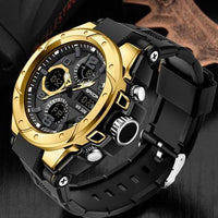 SANDA Top Luxury Watches Men Military Army Mens Watch Waterproof Sport Wristwatch Dual Display Watch Male Relogio Masculino - east2cart.uk