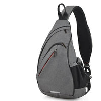 Mixi Men One Shoulder Backpack Women Sling Bag Crossbody USB Boys Cycling Sports Travel Versatile Fashion Bag Student School - east2cart.uk