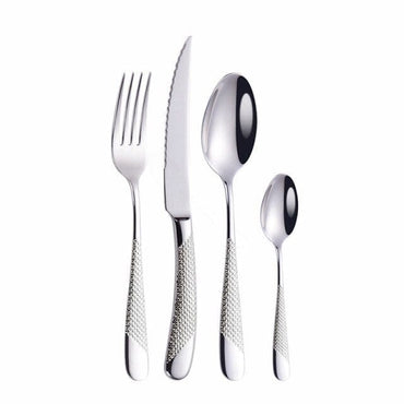 Stainless Steel Gold Plated Cutlery Dinnerware Set