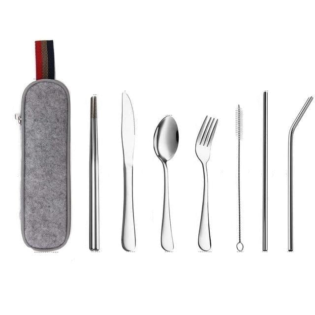 Reusable Camping Utensils Set - east2cart.uk