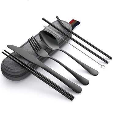 Reusable Camping Utensils Set - east2cart.uk