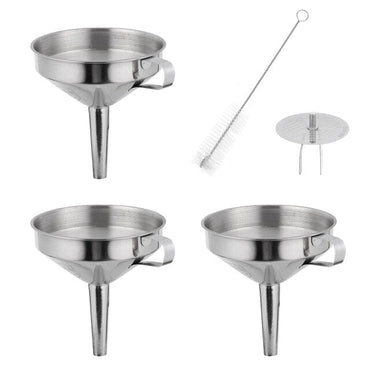 1 Set Stainless Steel Cooking Funnel