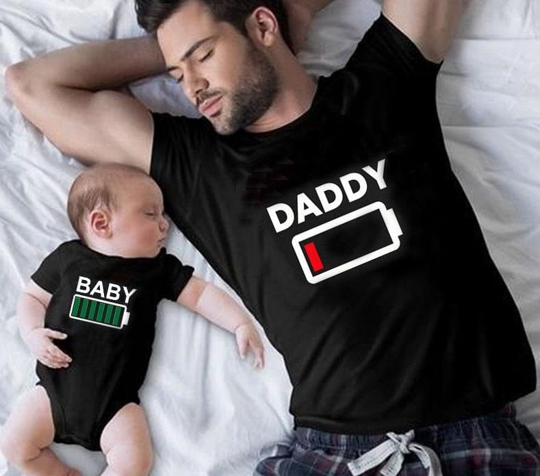 Daddy Baby Clothing Set