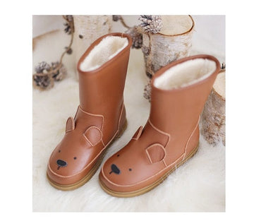 Children's Cartoon Winter Plush Boots
