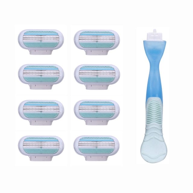 Ladies 3 Layer Hair Removal Razor - east2cart.uk