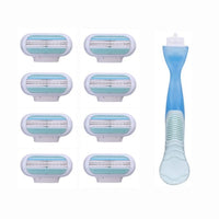 Ladies 3 Layer Hair Removal Razor - east2cart.uk