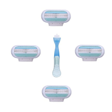 Ladies 3 Layer Hair Removal Razor - east2cart.uk