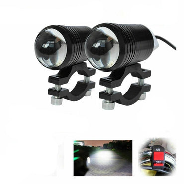 2pcs Bright Motorcycle Fog Lights