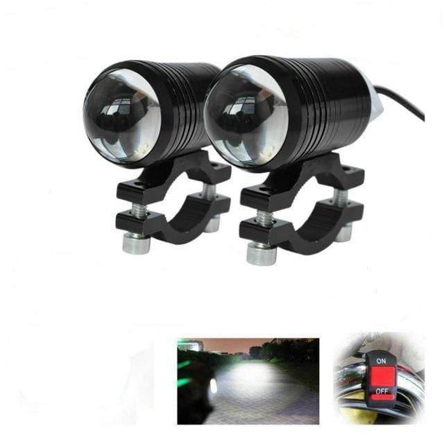 2pcs Bright Motorcycle Fog Lights