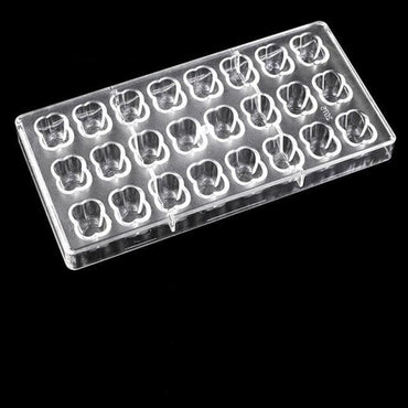 Heart Shape Polycarbonate Chocolate Mold , - east2cart.uk