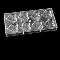 Heart Shape Polycarbonate Chocolate Mold , - east2cart.uk
