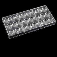 Heart Shape Polycarbonate Chocolate Mold , - east2cart.uk